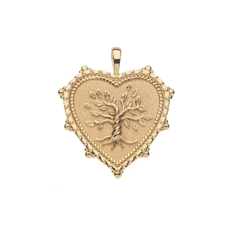 Best necklaces and pendants with silver chains for a sleek, timeless look-Jane Win FAITH Heart Pendant Necklace