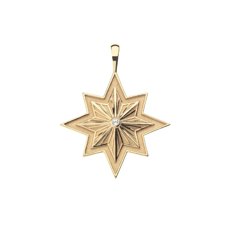 Necklaces and pendants with matching rings for a coordinated set of jewelry-Jane Win LUCKY Wish On A Star Pendant