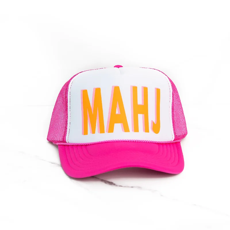 Stunning necklaces and pendants with birthstone pendants for a personal touch-Mahjong Trucker Hat