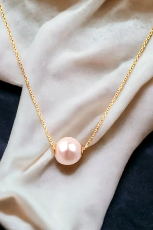 Stunning necklaces and pendants with birthstone pendants for a personal touch-Mallory Single Pearl Necklace