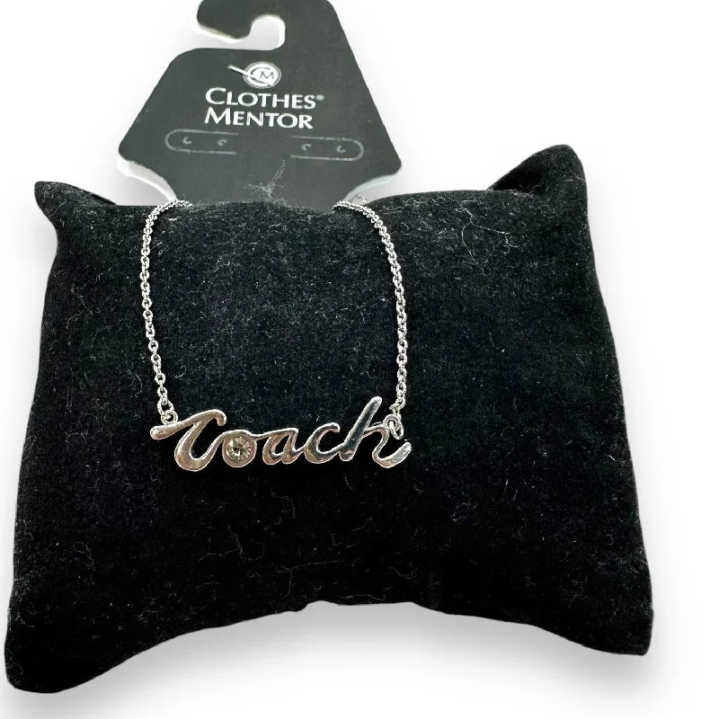 Personalized necklaces and pendants with name engravings for a custom touch-Necklace Chain By Coach