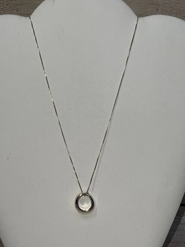 Necklaces and pendants with clear quartz for a pure and radiant look-Necklace Pendant By Cmb