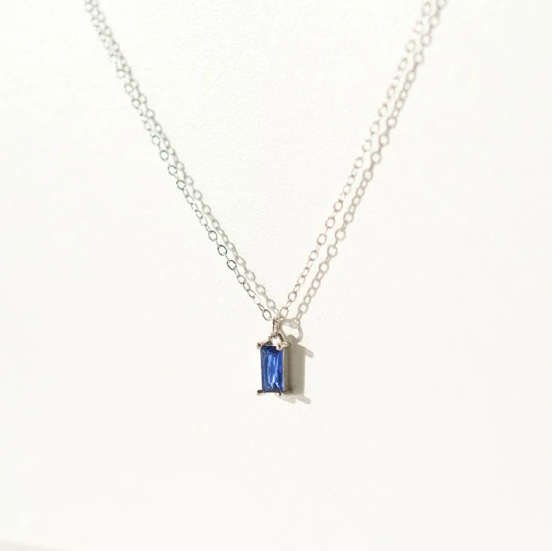 Elegant necklaces and pendants with diamond accents for added sparkle-Taylor Necklace Silver