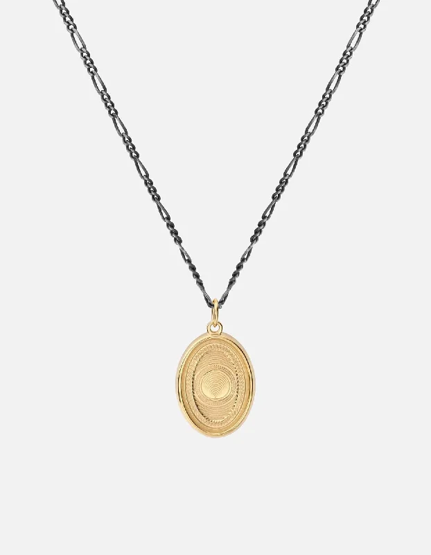 Elegant necklaces and pendants with onyx stones for a sleek, polished look-Velocity Necklace, Gold Vermeil